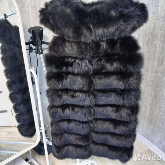 Жилетка из песца