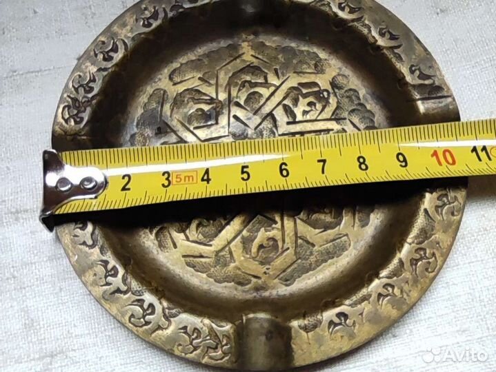 Пепельница латунь Марокко