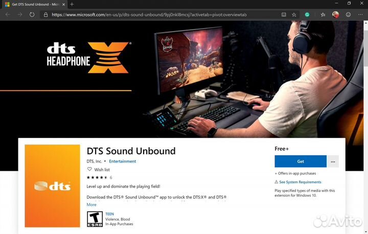DTS Sound Unbound DTS headphone:X Xbox PC