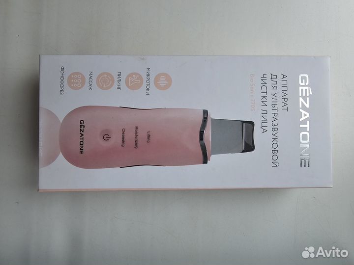 Аппарат для ультразвуковой чистки gezatone 770s