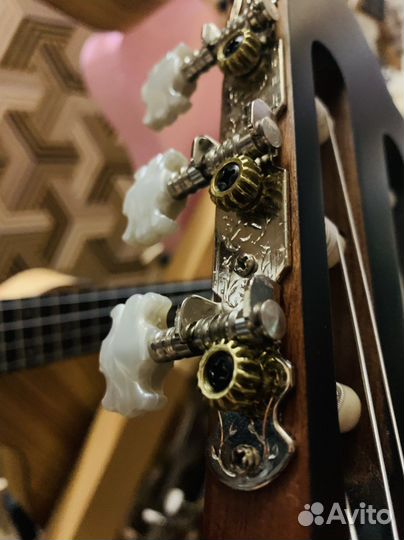 Классическая Гитара + Чехол (Красное Дерево)