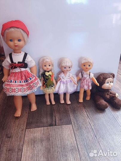 Куклы времен СССР