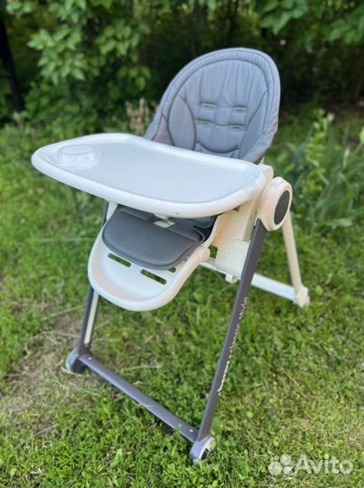 Детский стульчик для кормления happy baby