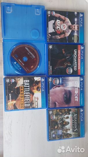 Диски на приставку ps4