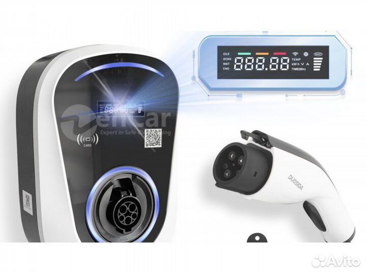 Зарядное устройство Duosida Type1/ 32А / WiFi / RF