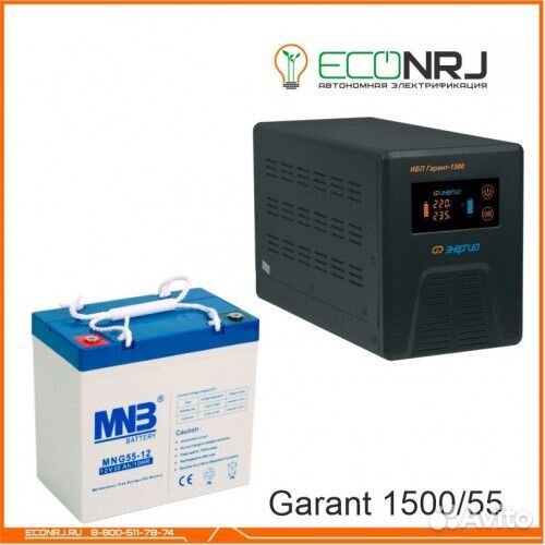 Энергия Гарант-1500 + Аккумуляторная батарея MNB M