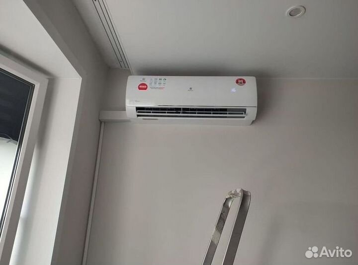 Сплит система с установкой