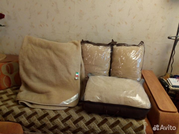 Комплект постельного белья из натуральной шерсти