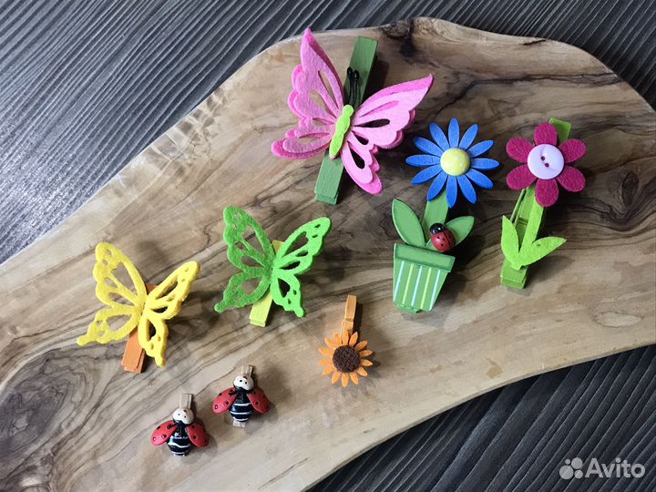Комплект декоративных прищепок 