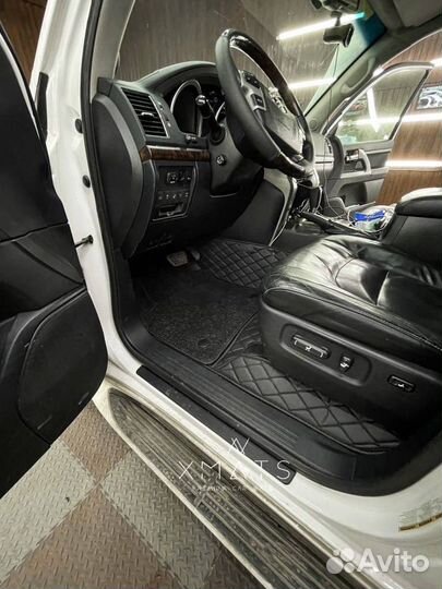3D коврики из экокожи для Toyota Land Cruiser 200