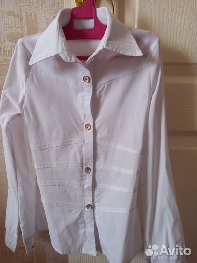 Блузки, рубашки для школы на 1, 2 класс