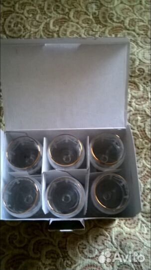 Набор бокалов из чешского стекла в упаковке rona