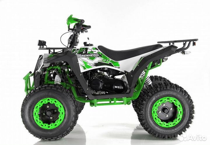 Квадроцикл wels EVO X2 200CC зеленый