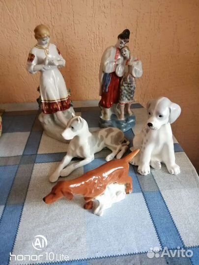 Фарфоровые статуэтки СССР
