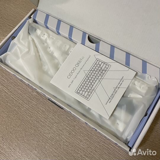 Игровая клавиатура Cidoo QK61 русская раскладка