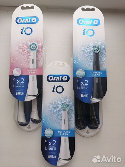 Насадки для зубной щетки Oral B iO