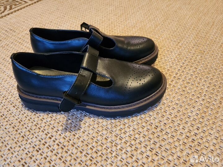 Туфли Мэри Джейн 37 нат.кожа