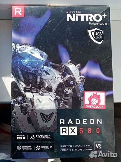 Sapphire rx 580 nitro 4gb