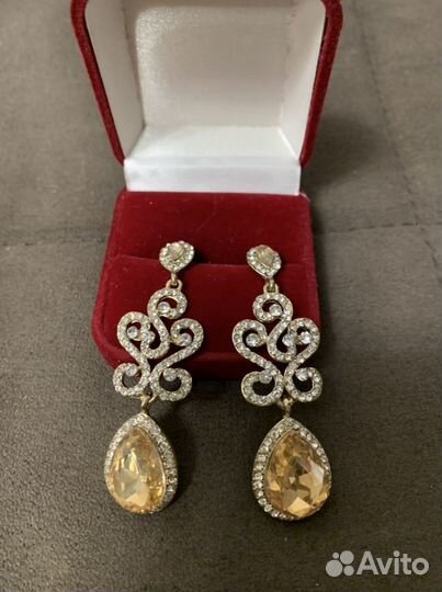 Серьги бижутерия