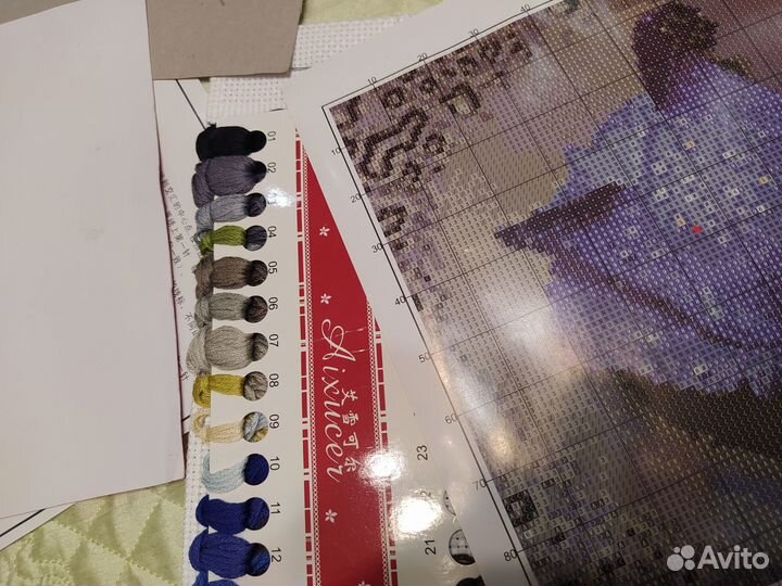 Набор для вышивания крестиком,34*32 Роза