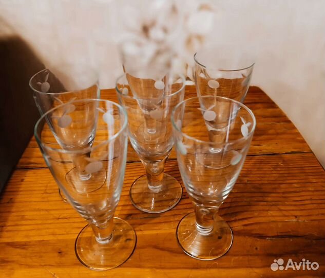Рюмки лафитники стопки стаканы СССР