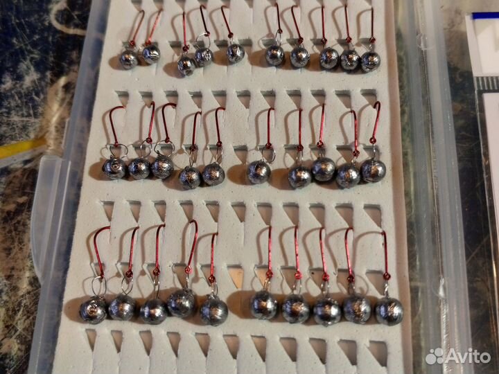 Одноухие мормышки риг-джиг для мормышинга