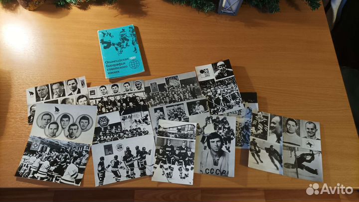 Олимпийские хоккейные открытки