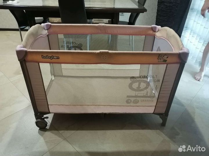 Детская кровать манеж бу