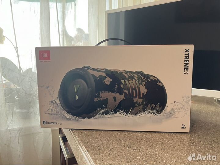 Коробка от jbl xtreme 3