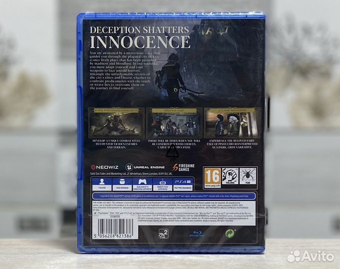 Lies of P (Новый Диск) Sony PS4/PS5 Рус Субтитры