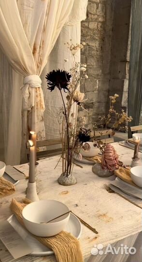 Декор для свадьбы.Тканевый декор.Тренд 2024