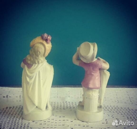 Статуэтки парные фарфоровые, Европа