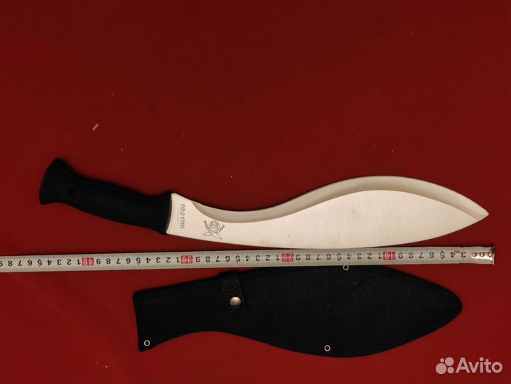 Нож, Кукри, Мачете, сталь 440С, HRC 58 -60, ножны