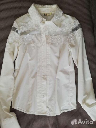 Рубашка/блузка школьная 152