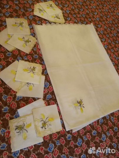 Скатерти- современная и льняная СССР