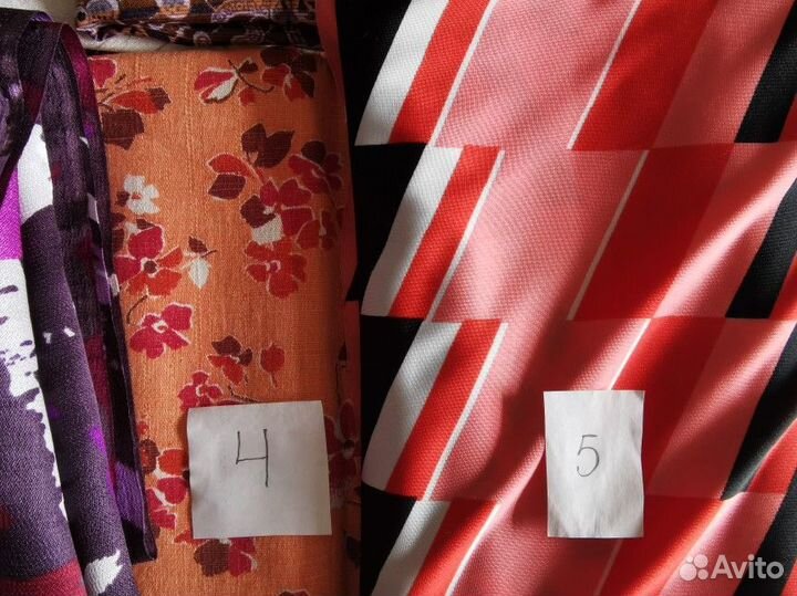 Ткани на платье, блузку