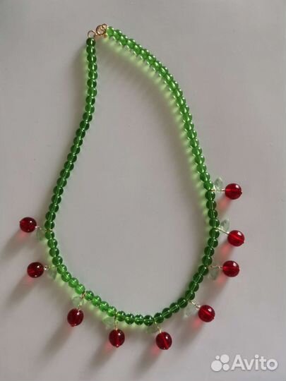 Бусы из чешского стекла