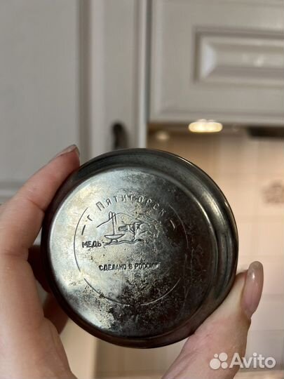 Турка для кофе медная