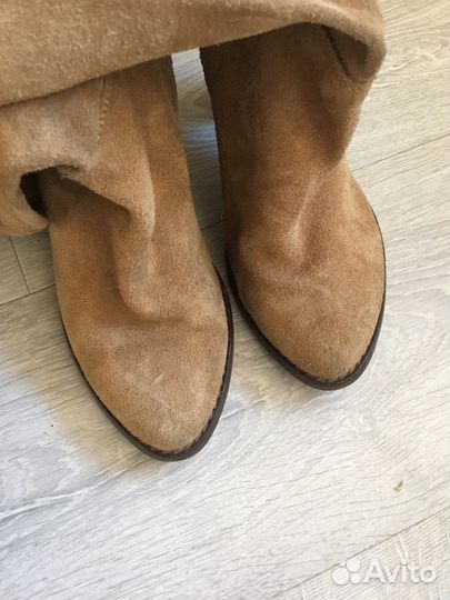 Сапоги Италия замша