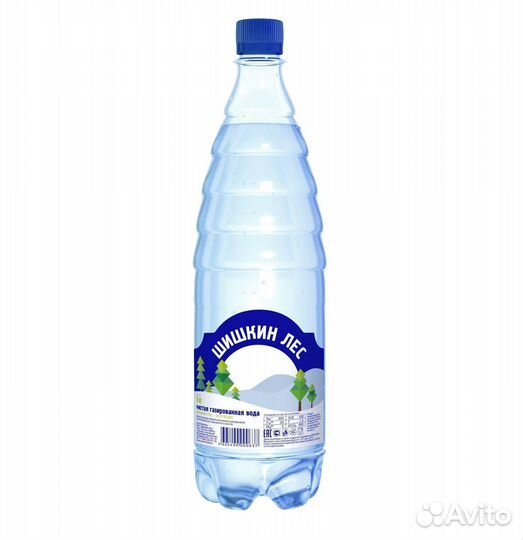 Минеральная вода Шишкин Лес газированная 1л