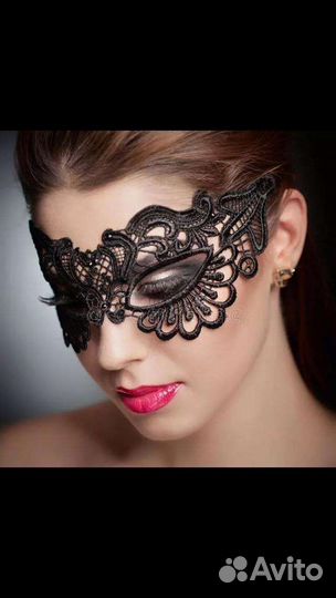 Маска кружевная
