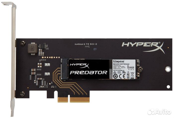 SSD диск Kingston Predator PCIe 240Gb