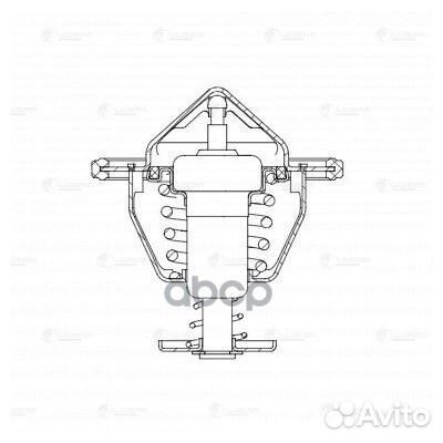 Термостат для а м lifan x60 (11) 1.8i (82с)