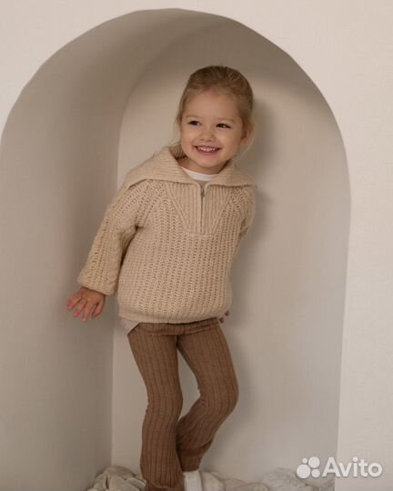 Детский джемпер на молнии