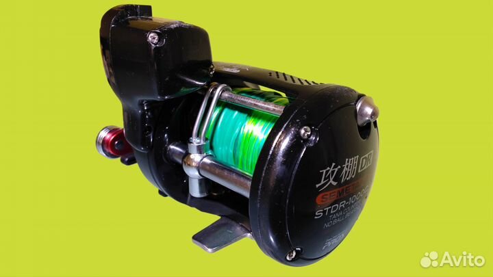 Троллинговая мультипликаторная катушка Semetana