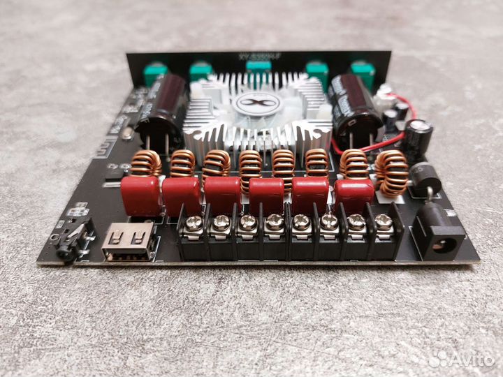 Стерео усилитель XY-S350H, 2.1, 2х220 Вт + 350 Вт