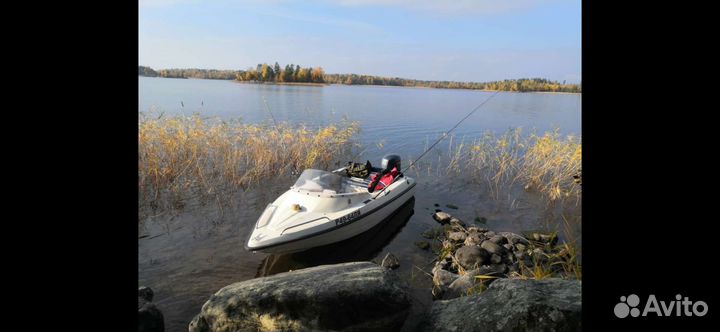 Катер стрелка yamaha f60