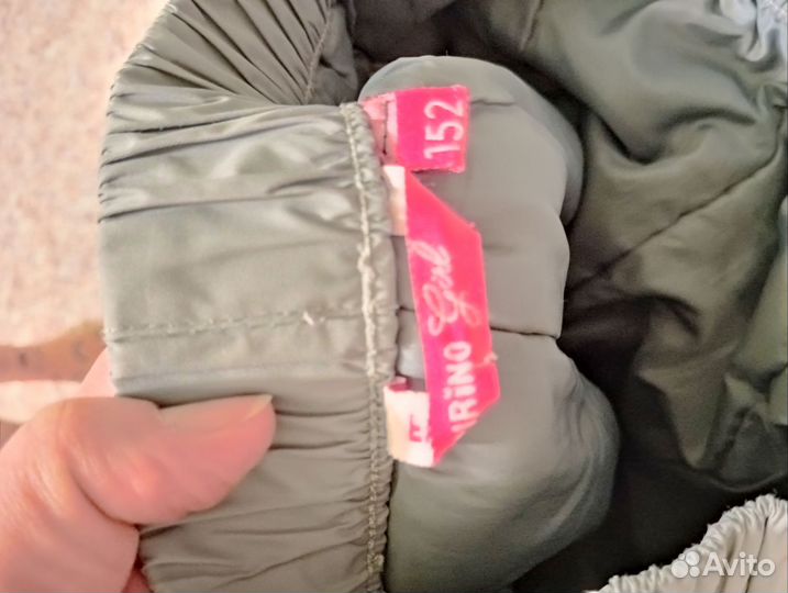 Штаны зимние для девочки 152