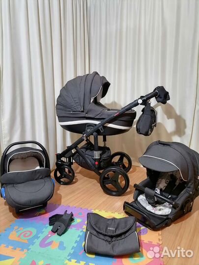 Коляска 3 в 1 Bebe-mobile Movo/доставка