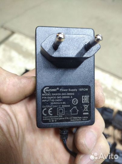 Блок питания для роутеров MikroTik 24V 0,8А